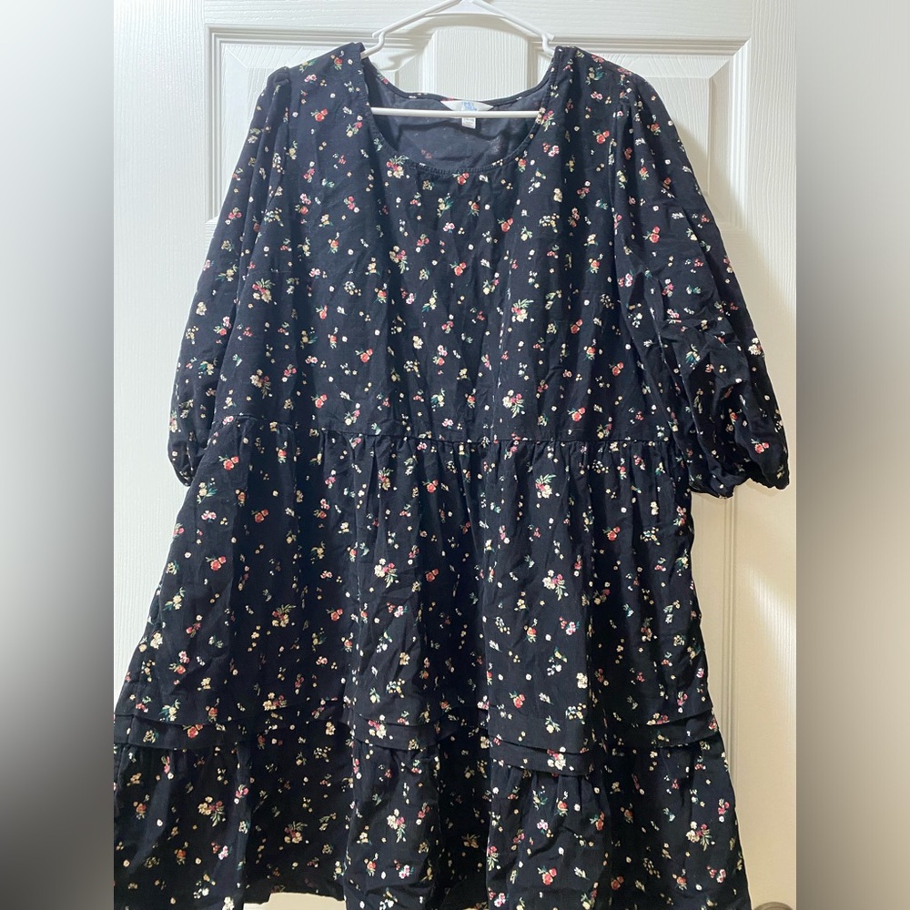 layered babydoll dress